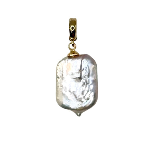 Baroque Freshwater Pearl Pendant - LIMITED EDITION