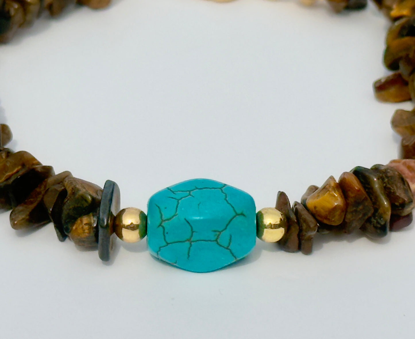 Tiger’s Eye & Turquoise Balance Bracetet - LIMITED EDITION