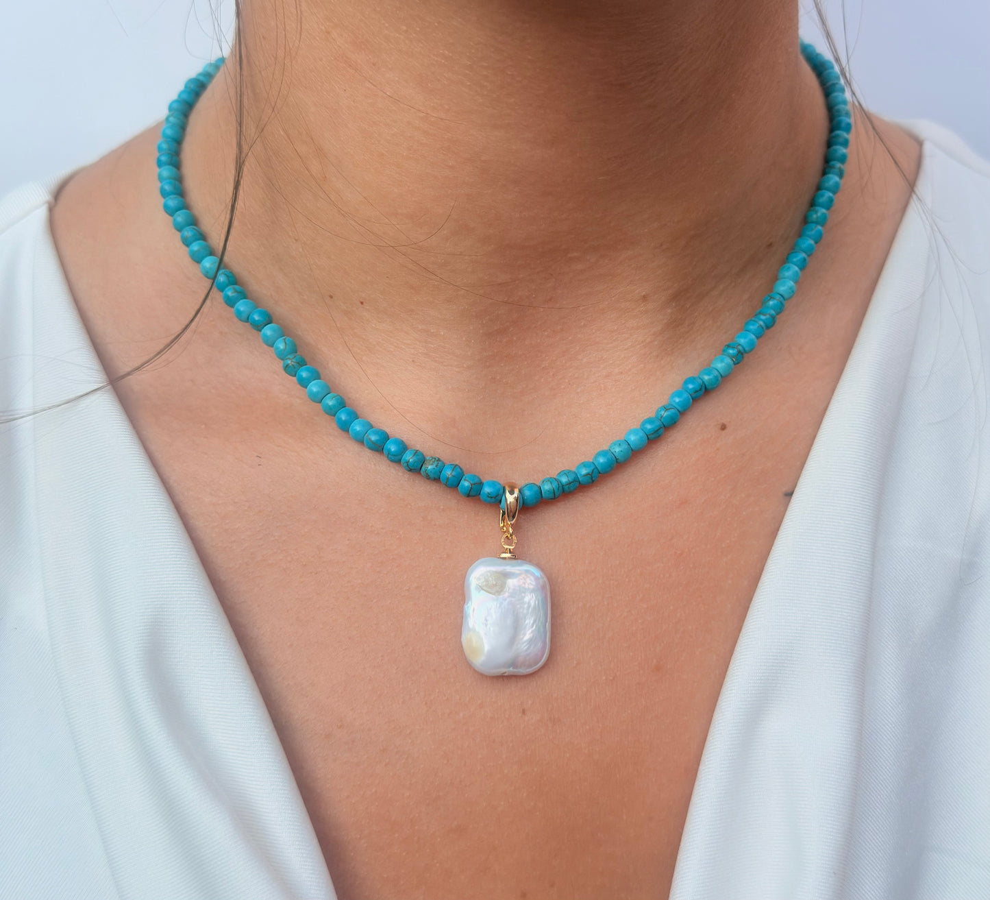 Baroque Freshwater Pearl Pendant - LIMITED EDITION