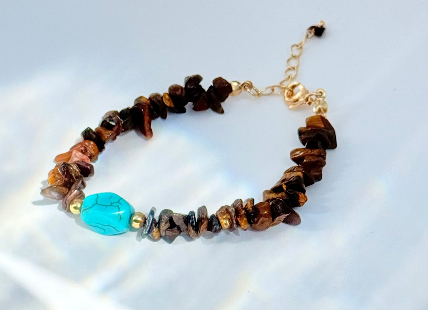 Tiger’s Eye & Turquoise Balance Bracetet - LIMITED EDITION