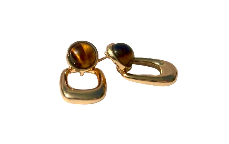 Tiger Eye Transformation Drop Earrings - LIMITED EDITION