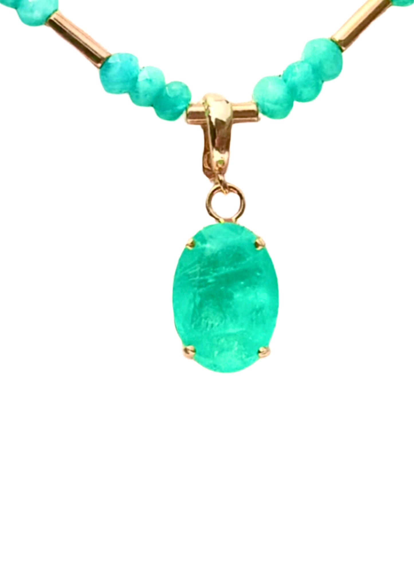 Green Crystal Pendant - LIMITED EDITION