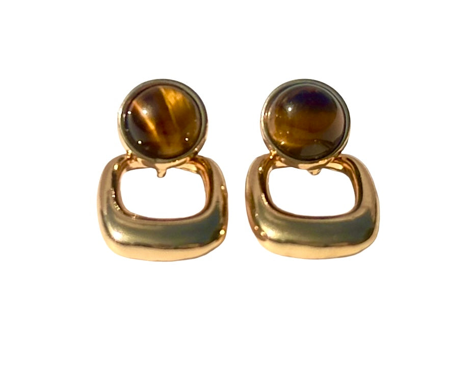Tiger Eye Transformation Drop Earrings - LIMITED EDITION