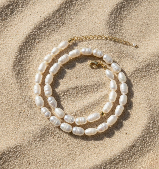 Baroque Freshwater Pearl Necklace - LIMITED EDITION