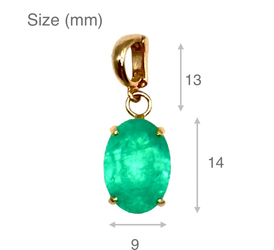 Green Crystal Pendant - LIMITED EDITION
