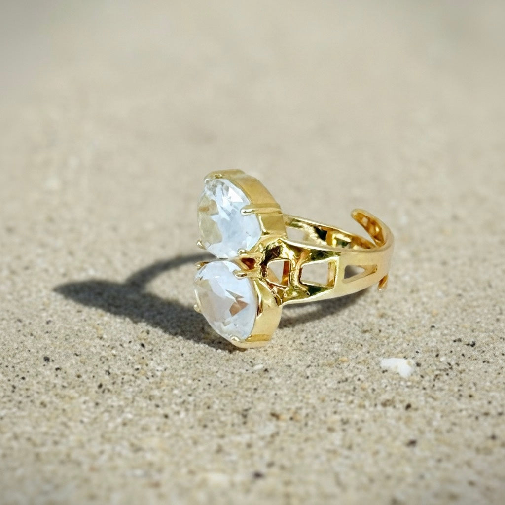 Crystal Adjustable Ring - LIMITED EDITION