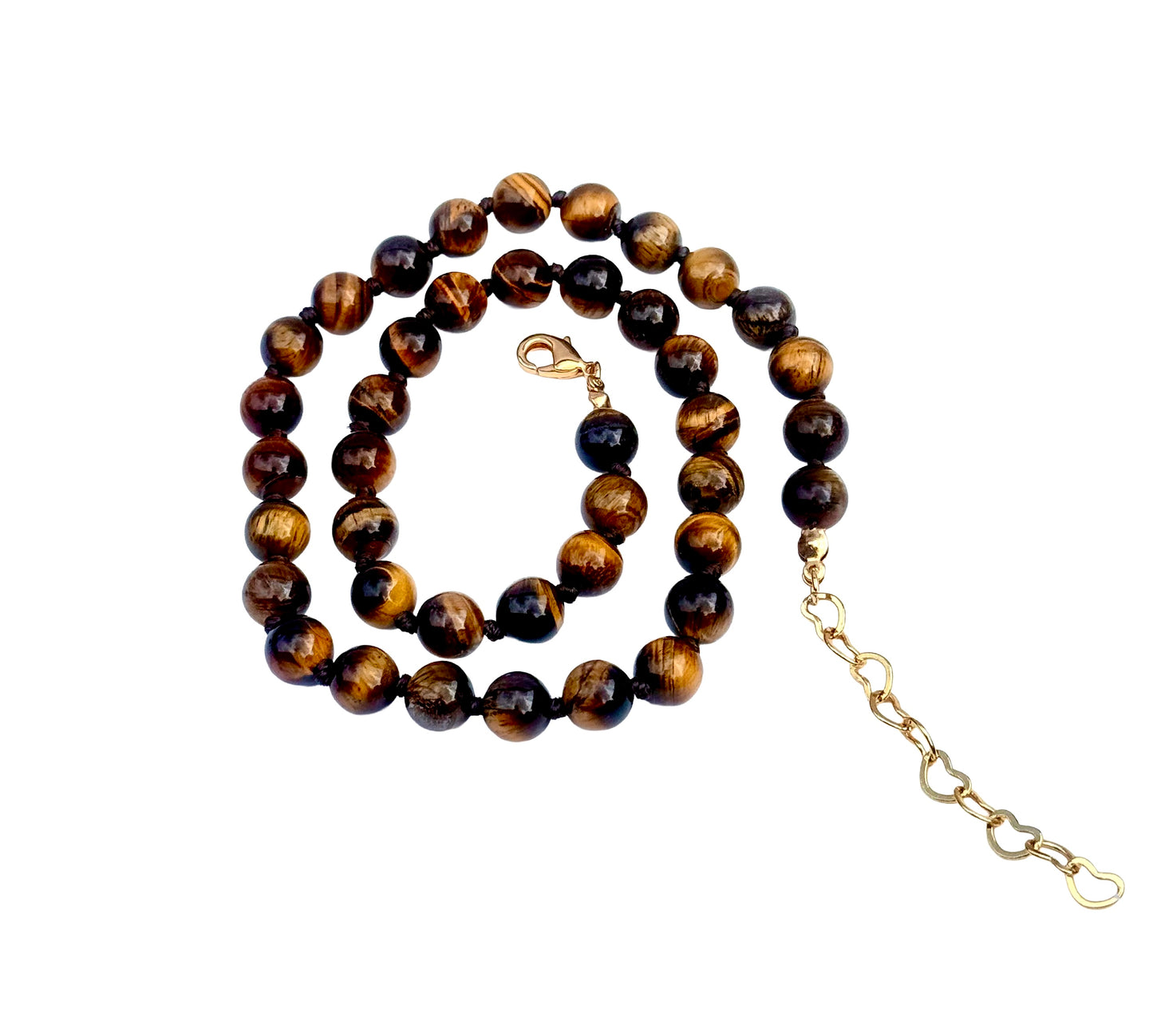 Beaded Tiger Eye Necklace - LIMITED EDITION