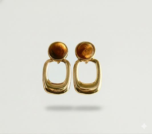 Tiger Eye Transformation Drop Earrings - LIMITED EDITION
