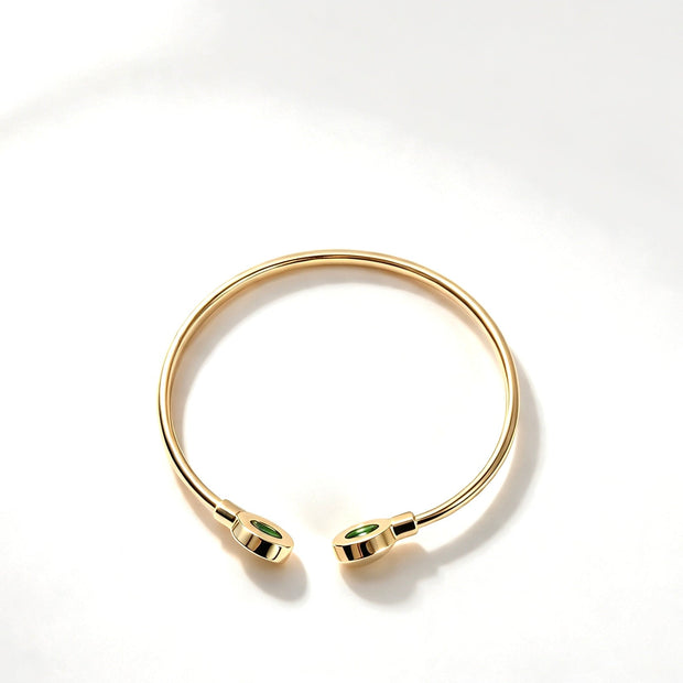 Alva Emerald Bracelet - Bonita Jewels of Brazil