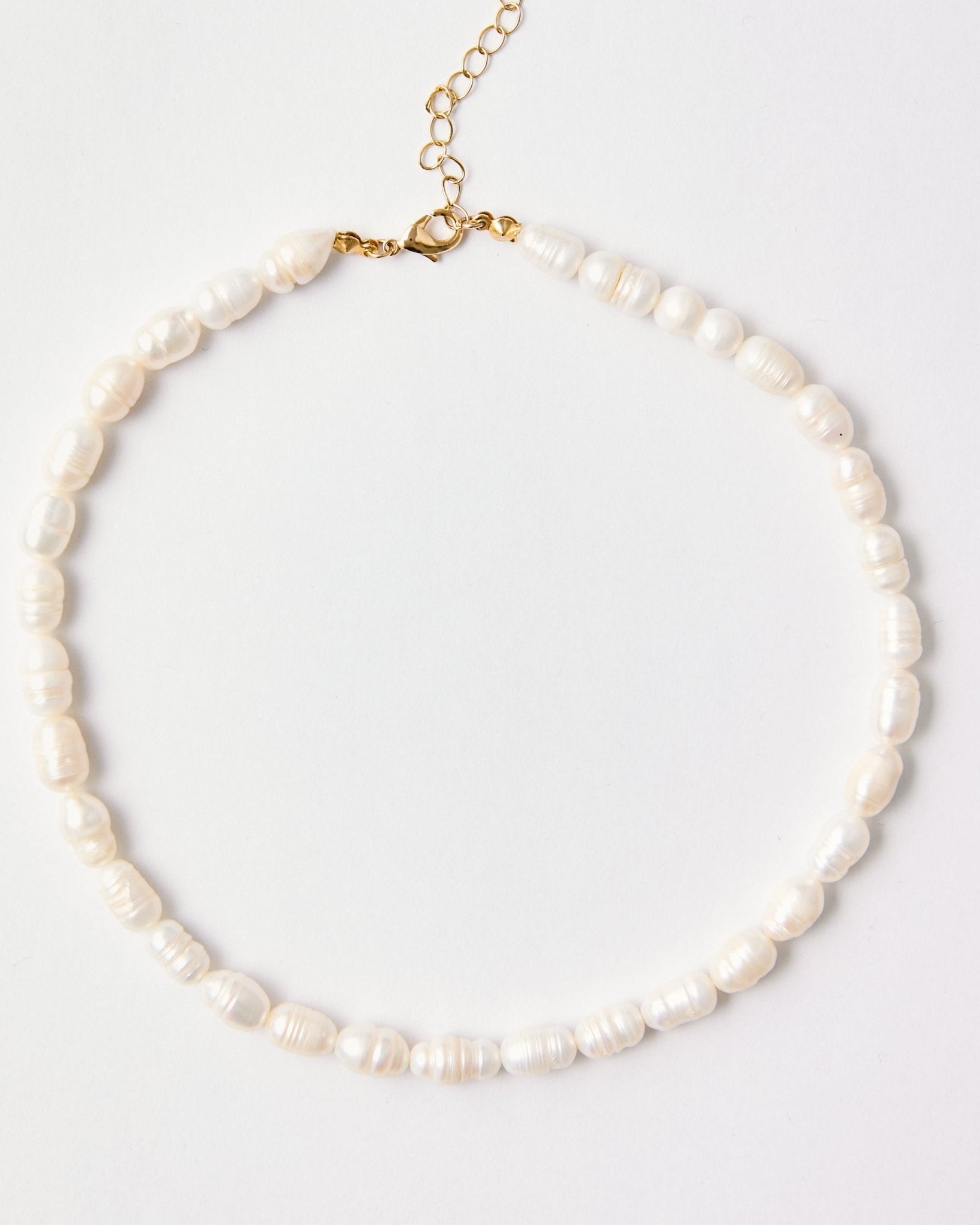 Baroque Freshwater Pearl Necklace – 18k Gold - Plated | Bonita Jewels of Brazil - Bonita Jewels of Brazil