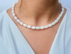 Baroque Freshwater Pearl Necklace – 18k Gold - Plated | Bonita Jewels of Brazil - Bonita Jewels of Brazil