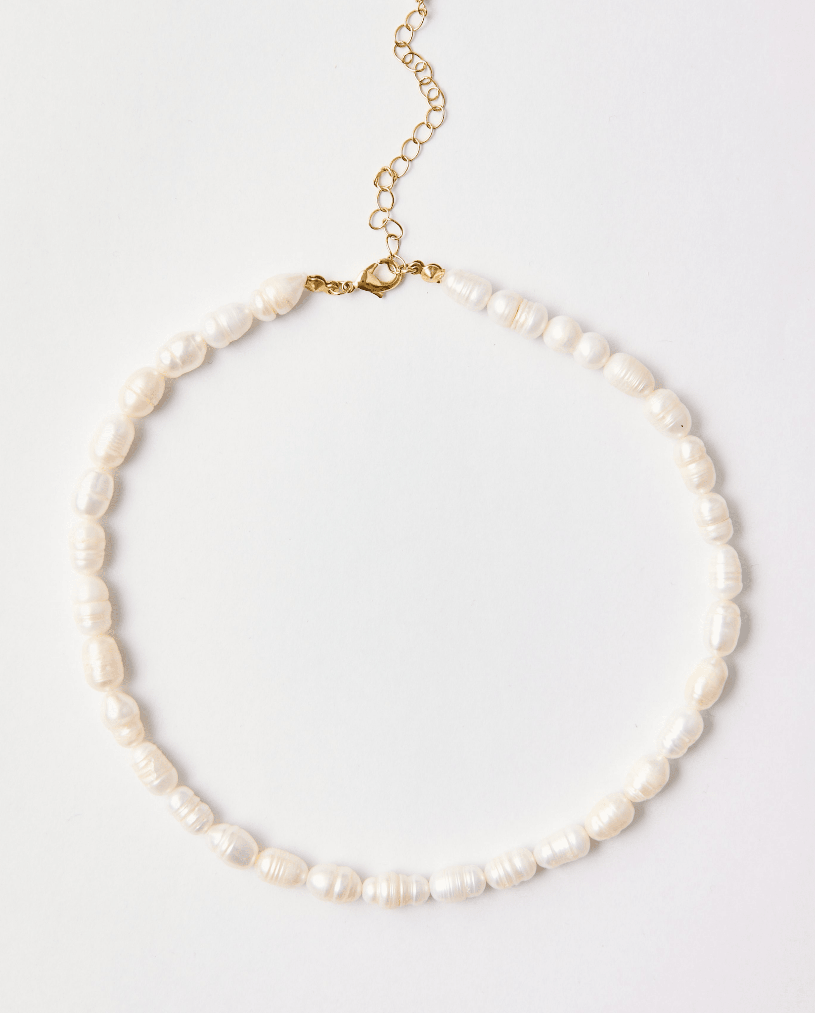 Baroque Freshwater Pearl Necklace – 18k Gold - Plated | Bonita Jewels of Brazil - Bonita Jewels of Brazil