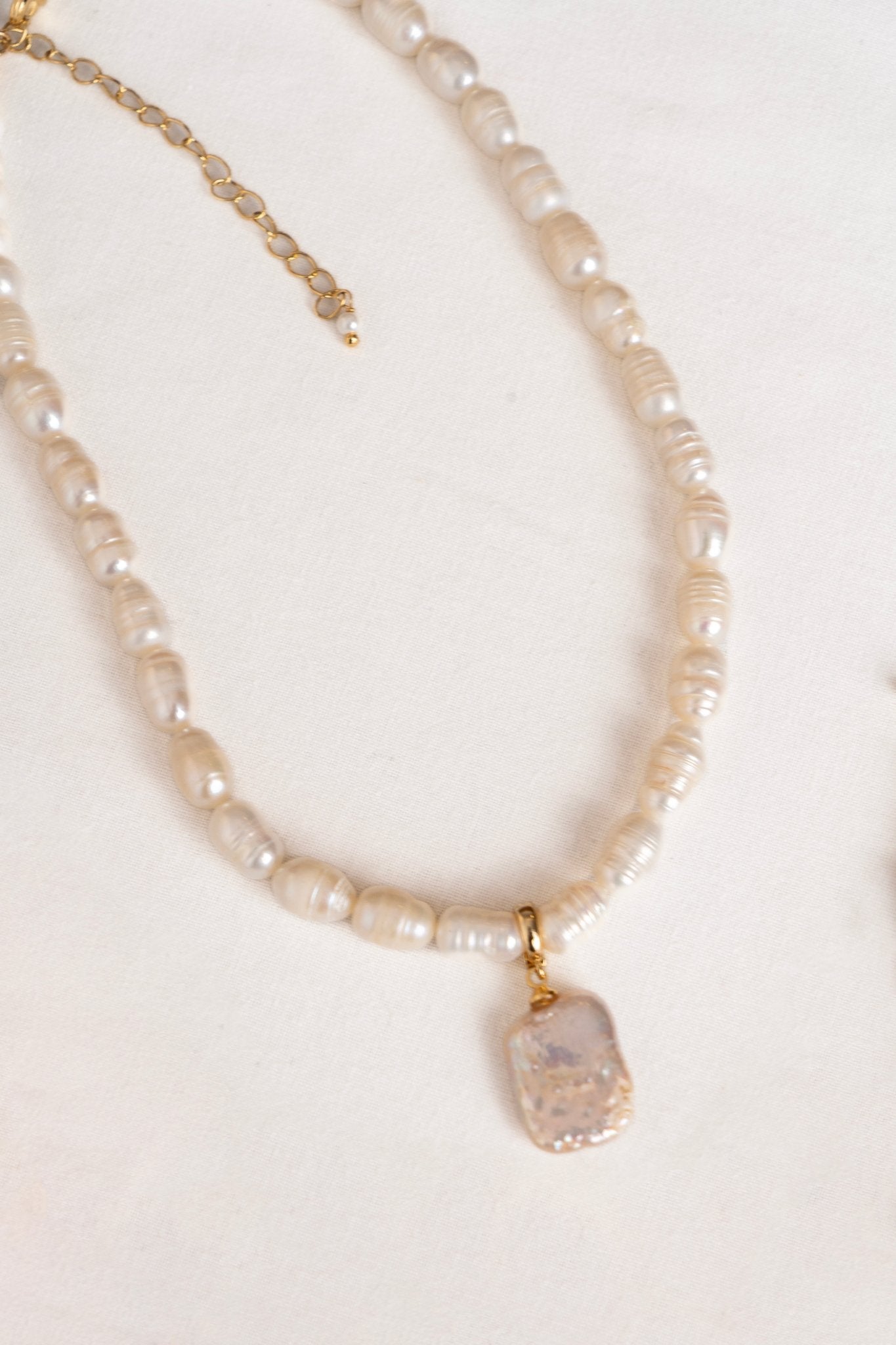 Baroque Freshwater Pearl Pendant – 18k Gold - Plated | Bonita Jewels of Brazil - Bonita Jewels of Brazil