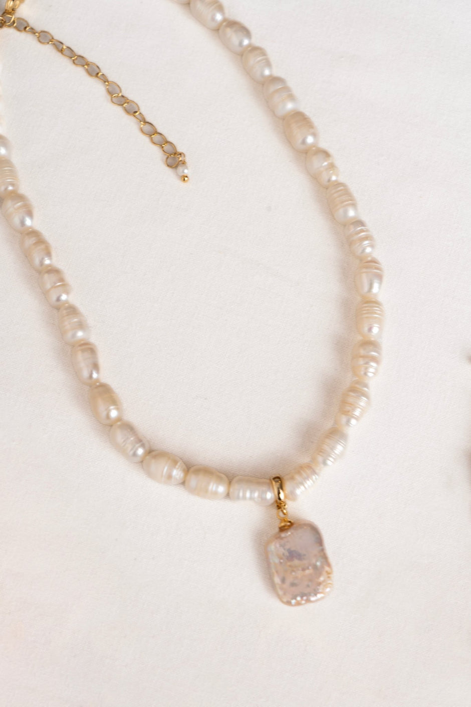 Baroque Freshwater Pearl Pendant – 18k Gold - Plated | Bonita Jewels of Brazil - Bonita Jewels of Brazil