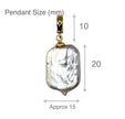 Baroque Freshwater Pearl Pendant – 18k Gold - Plated | Bonita Jewels of Brazil - Bonita Jewels of Brazil