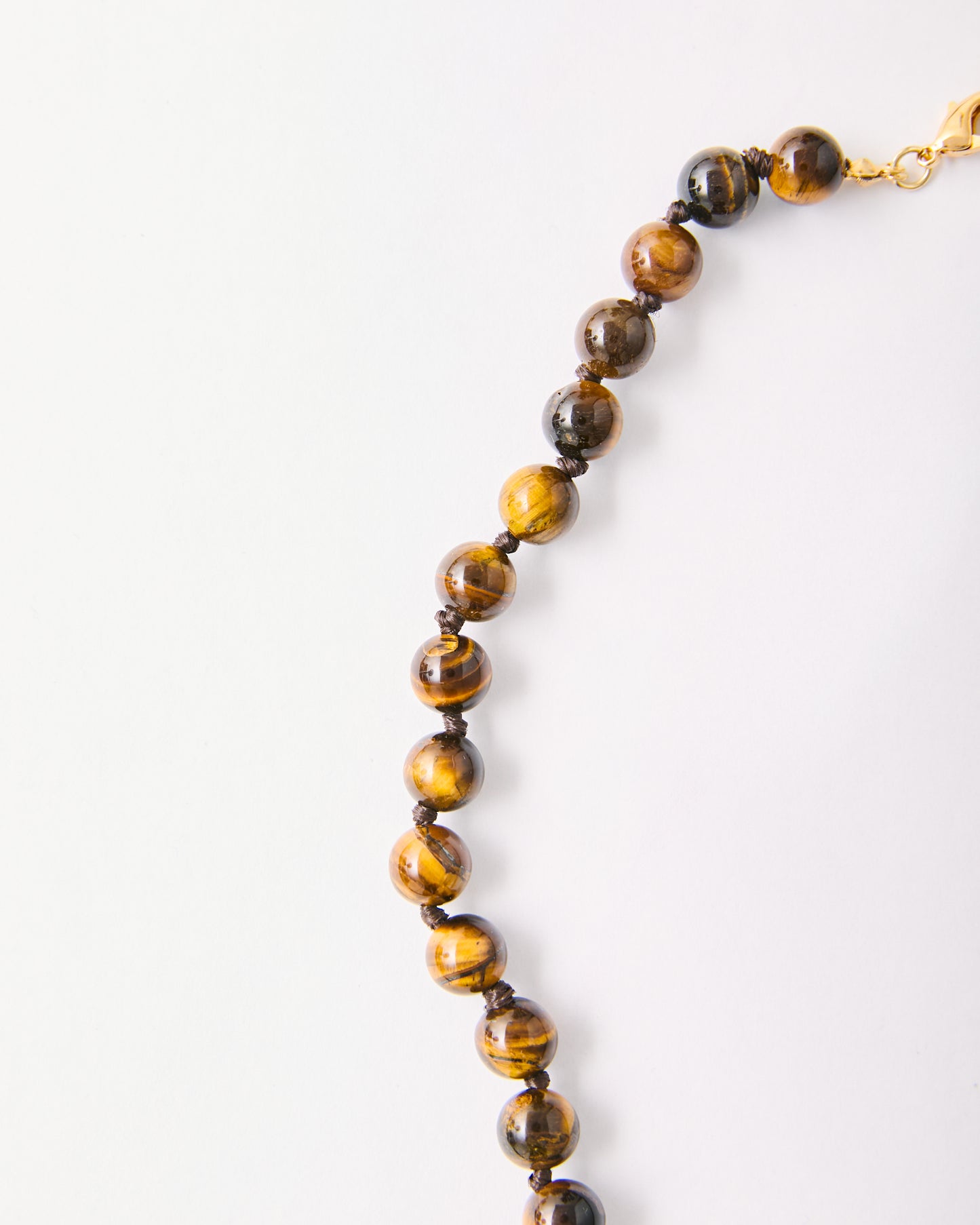 Beaded Tiger Eye Necklace - LIMITED EDITION