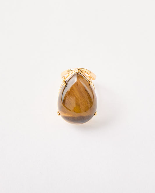 Tiger’s Eye Statement/Adjustable Ring - LIMITED EDITION