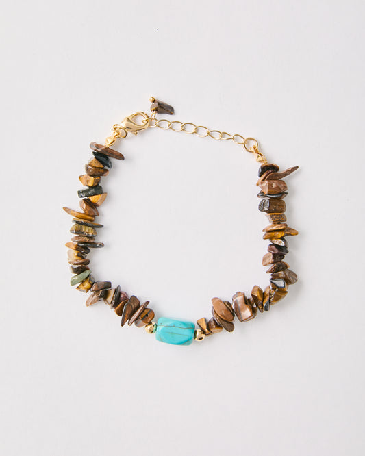 Tiger’s Eye & Turquoise Balance Bracetet - LIMITED EDITION