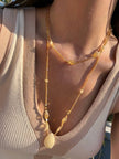 Bonito Collection – Rutilated Quartz & Calcite Necklace & Bracelet Set | Bonita Jewels of Brazil - Bonita Jewels of Brazil