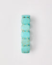 Genuine Turquoise Gemstone Bracelet – 18k Gold - Plated | Bonita Jewels of Brazil - Bonita Jewels of Brazil