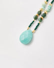 Minas Collection – Amazonite & Green Agate Beaded Necklace & Bracelet Set | Bonita Jewels of Brazil - Bonita Jewels of Brazil