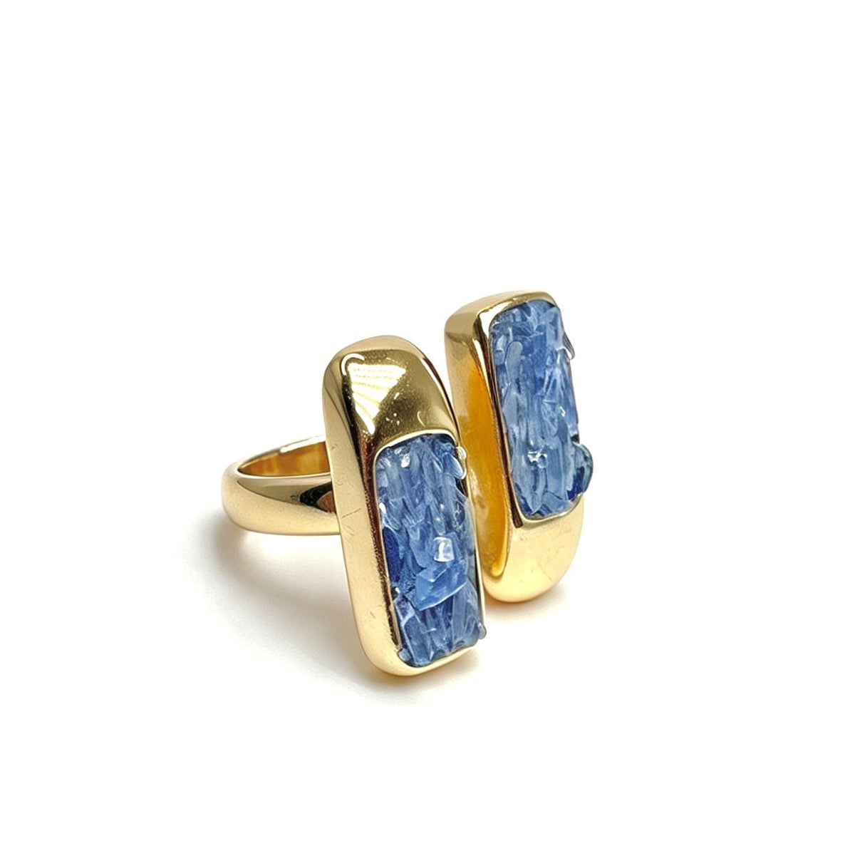 Pleno Amethyst | Kyanite Adjustable Ring - Bonita Jewels of Brazil