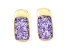 Prisma Amethyst | Kyanite Earrings - Bonita Jewels of Brazil
