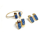 Prisma Amethyst | Kyanite Earrings - Bonita Jewels of Brazil